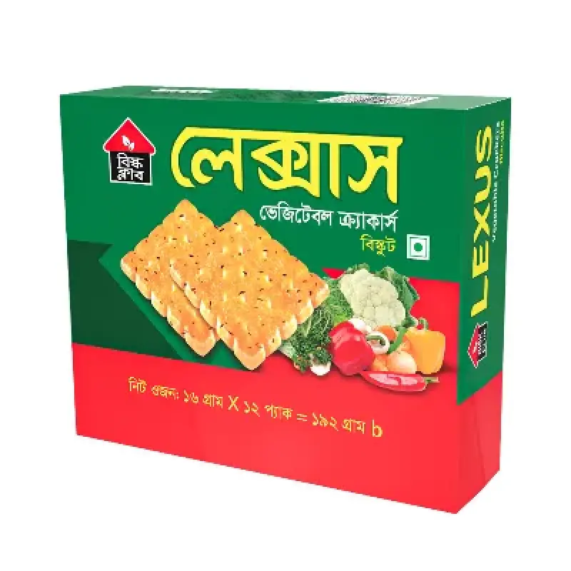 Bisk Club Lexus Vegetable Crackers Biscuit